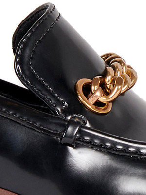 Platform Patent Leather Loafers