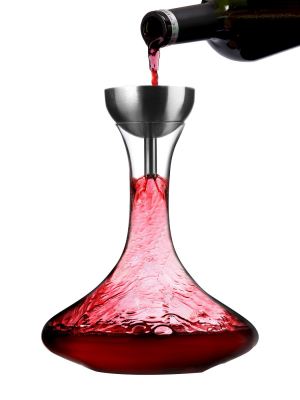 Houdini Decanter With Wine Shower