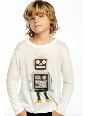 Chaser Kid Vintage Robot Longsleeve