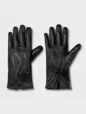 Women's Leather Gloves - A New Day™