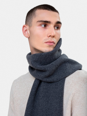 Merino Wool Scarf - Warm Taupe