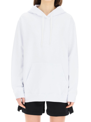 Msgm Logo Printed Hoodie