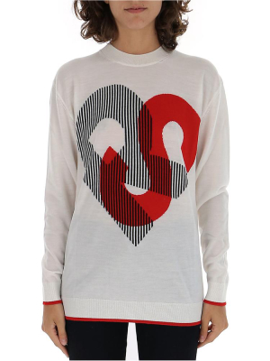 Sonia Rykiel Monogram Motif Sweater