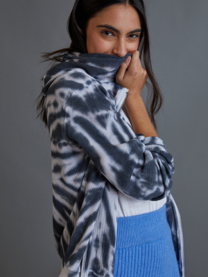 Cassia Tie-dye Zip-up Hoodie