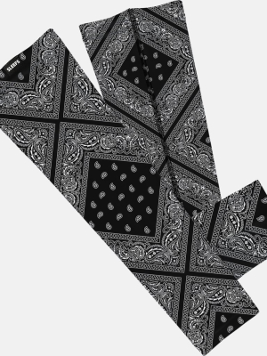 Black Classic Bandana Arm Sleeve