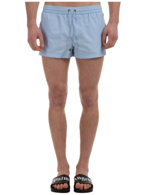 Dolce & Gabbana Logo Patch Swimming Shorts