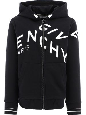 Givenchy Kids Refracted Logo Hooded Jacket