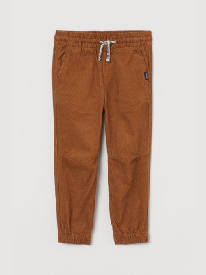 Corduroy Joggers