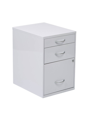 22" Metal File Cabinet - Osp Home Furnishings