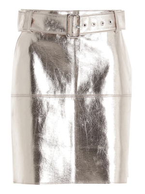 Msgm Belted Mini Skirt