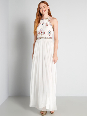 Folk And Mirrors Maxi Dress