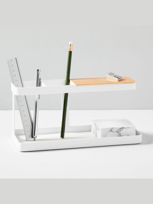 Deskbar Accessory Storage