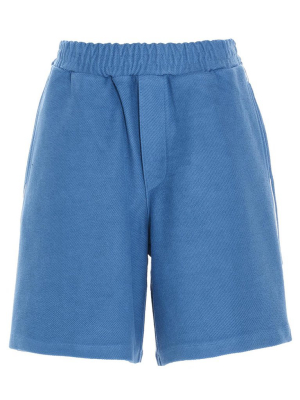 We11done Drawstring Bermuda Shorts