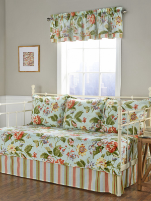 5pc Floral Stripe Laurel Springs Daybed Set - Waverly