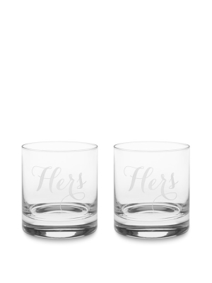 Schott Zwiesel Hers & Hers Old-fashioned Glasses, Set Of 2