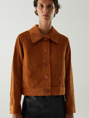 Organic Cotton Corduroy Workwear Jacket