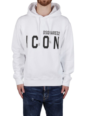 Dsquared2 Icon Hooded Drawstring Sweatshirt