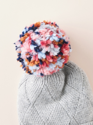 Pick-a-pom Multicolored Topper