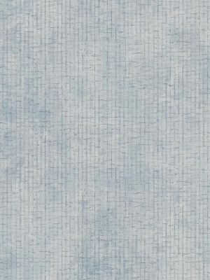 Travertine Wallpaper In Blue, Lilac, And Grey From The Aerial Collection By Mayflower Wallpaper