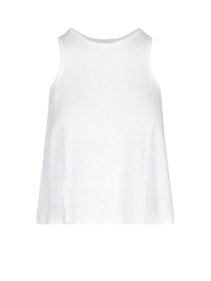 Frame Swingy Round Neck Tank Top