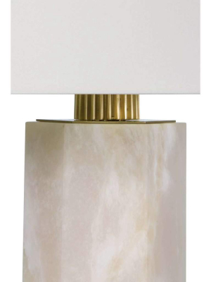 Gear Alabaster Table Lamp