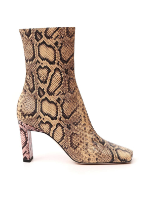 Wandler Isa Printed Ankle Boots