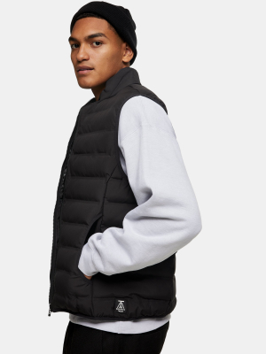 Black Padded Vest