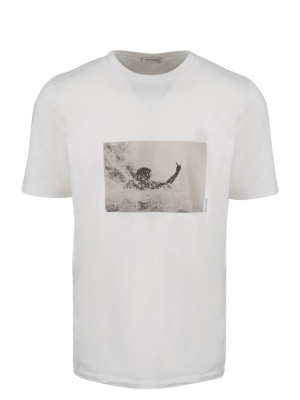 Saint Laurent Surfer Print T-shirt