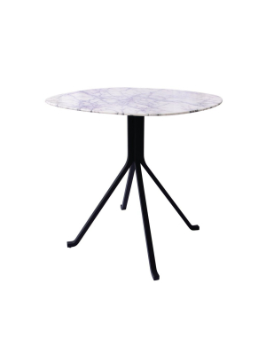 Blink Cafe Table: Stone Top