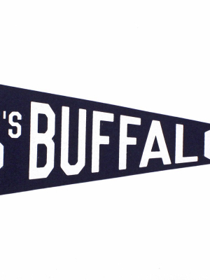 Let's Go Buffalo Pennant - Western New York • Oxford Pennant Original