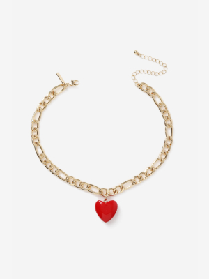 **heart Choker Necklace