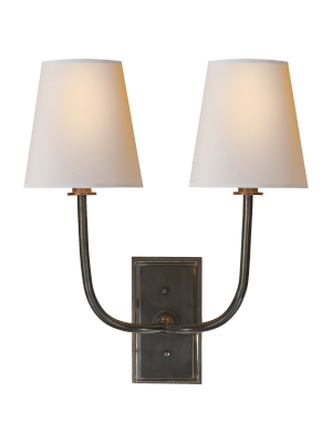 Hulton Double Sconce In Various Colors