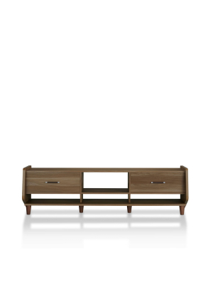 70" Evan Tv Stand Brown - Mibasics