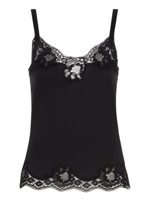 Dolce & Gabbana Lace Hem Camisole