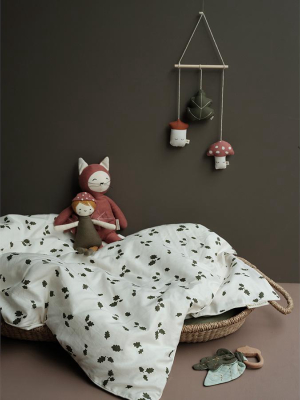 Bedding . Organic Cotton - Leaves / Toddler