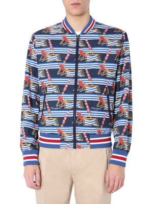 Dolce & Gabbana Sunlounger Print Jacket