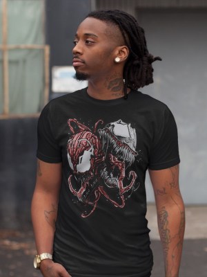 Men's Marvel Carnage And Venom T-shirt