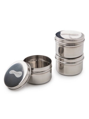 U Konserve Mini Stainless Steel Containers 3oz (set Of 3)