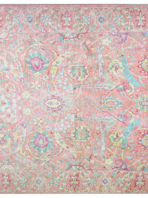 Turkish Oushak Rug 9'10" X 14'4"