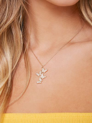 Butterfly Pendant Necklace