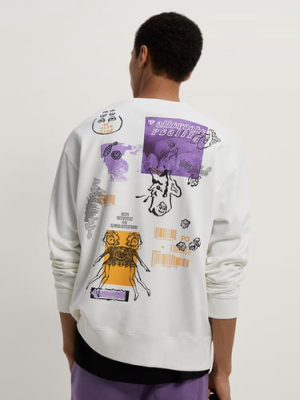 Combination Graphic Sweatshirt