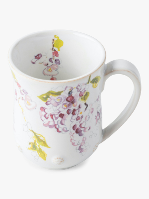 Berry & Thread Floral Sketch Wisteria Mug