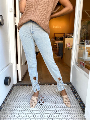 Scout Ankle Tie Jeans