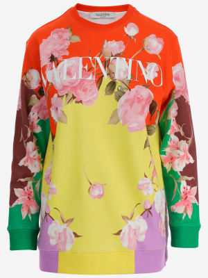 Valentino Mixed Printed Sweatshirt