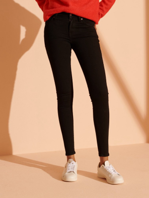 Mid Rise Skinny Jeans