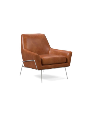 Lucas Wire Leather Chair