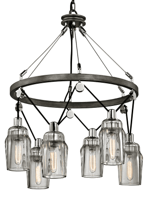 Citizen 6lt Pendant Medium Graphite And Polished Nickel