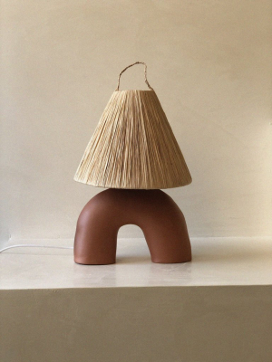 Volta Lamp In Terracotta By Marta Bonilla