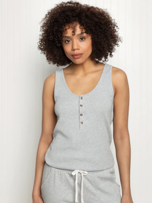 Heather Grey Modal Rib Women's Tank Top