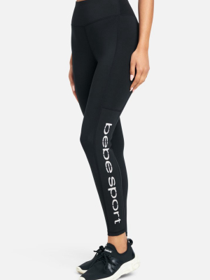 Bebe Sport Laser Cut Legging